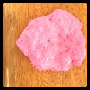 Pink crushed jelly slime